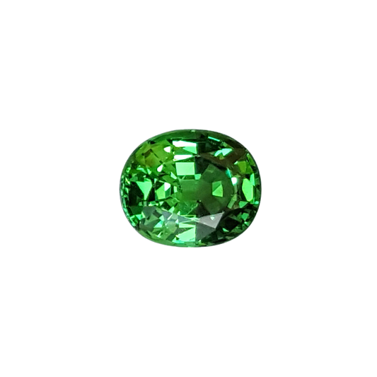 1.21ct Cushion Bright Green Tsavorite