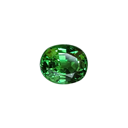 1.21ct Cushion Bright Green Tsavorite
