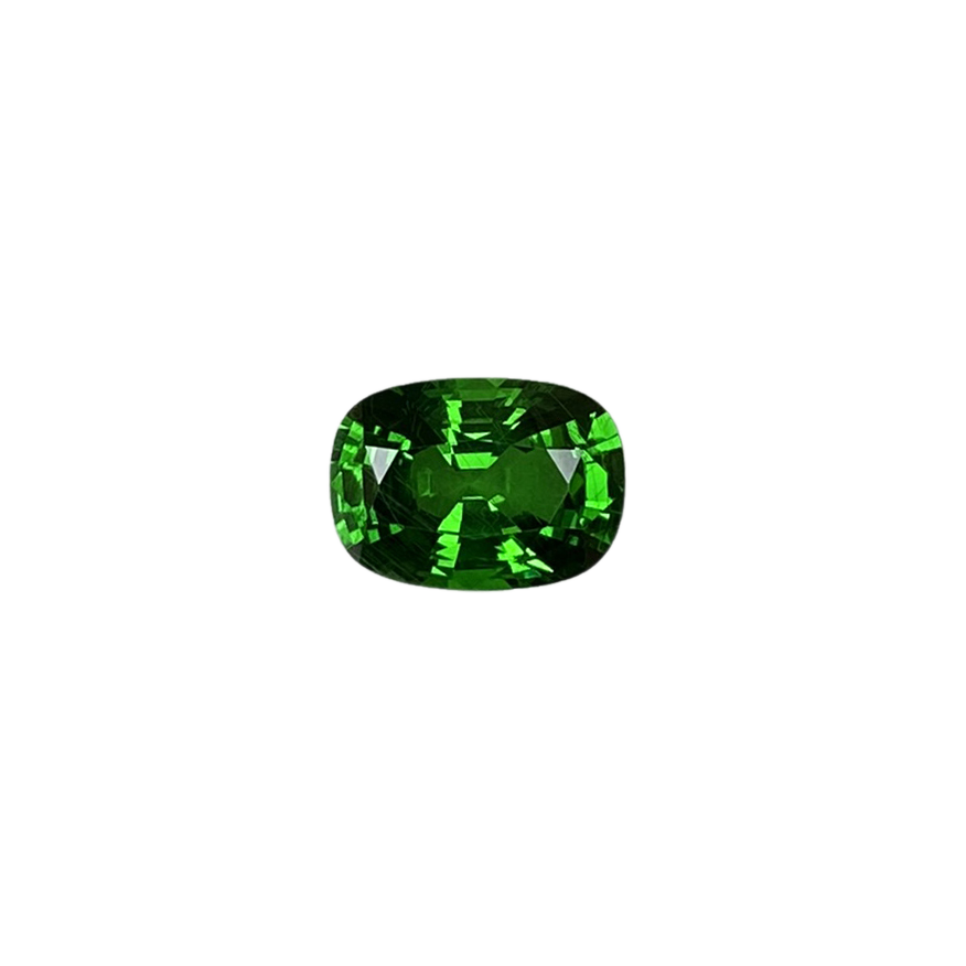 8x6mm Cushion Fine Intense Green Tsavorite