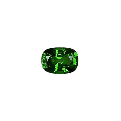 8x6mm Cushion Fine Intense Green Tsavorite