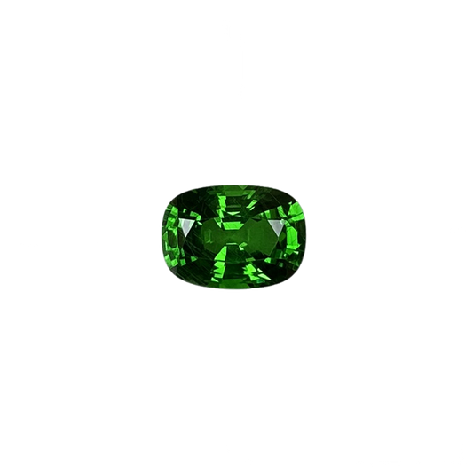 8x6mm Cushion Fine Intense Green Tsavorite