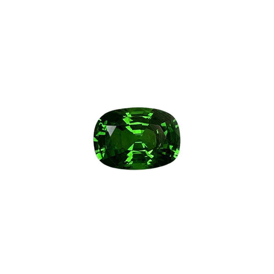 8x6mm Cushion Fine Intense Green Tsavorite