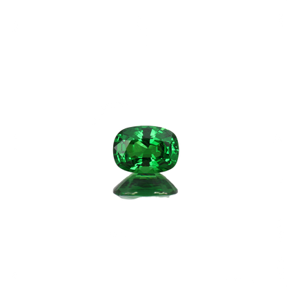 8x6mm Cushion Fine Intense Green Tsavorite