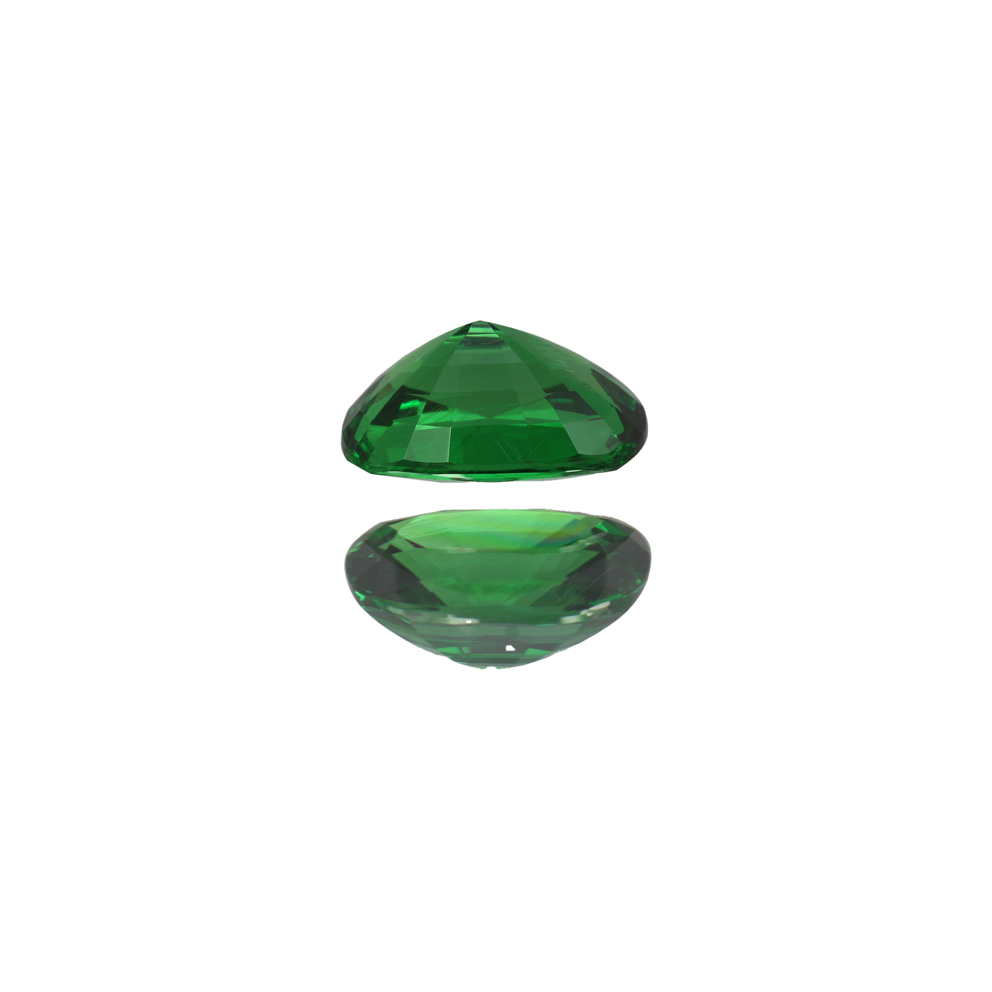 8x6mm Cushion Fine Intense Green Tsavorite