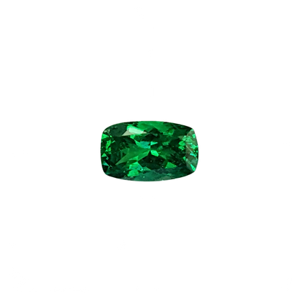 0.94ct Cushion Bright Green Tsavorite