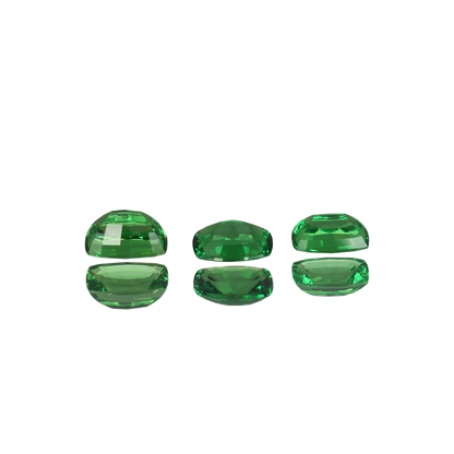 3.33ct Cushion Bright Green Tsavorite