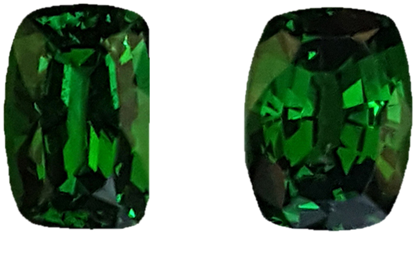 2.44ct Cushion Fine Intense Green Tsavorite