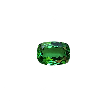 1.16ct Cushion Bright Yellowish Green Tsavorite