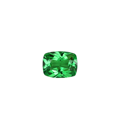 2.98ct Cushion Bright Green Tsavorite