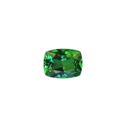 2.98ct Cushion Bright Green Tsavorite