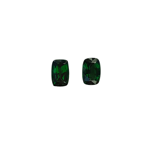 2.66ct Cushion Fine Intense Green Tsavorite