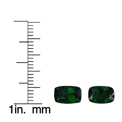2.66ct Cushion Fine Intense Green Tsavorite