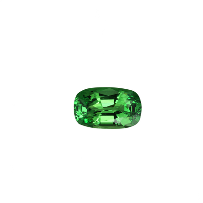 3.03ct Cushion Bright Green Tsavorite
