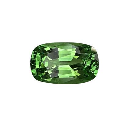 3.03ct Cushion Bright Green Tsavorite