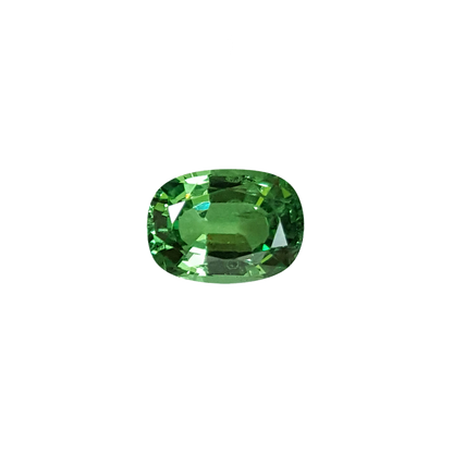1.14ct Cushion Light Green Tsavorite