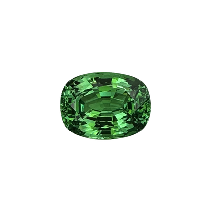 10.5ct Cushion Bright Green Tsavorite