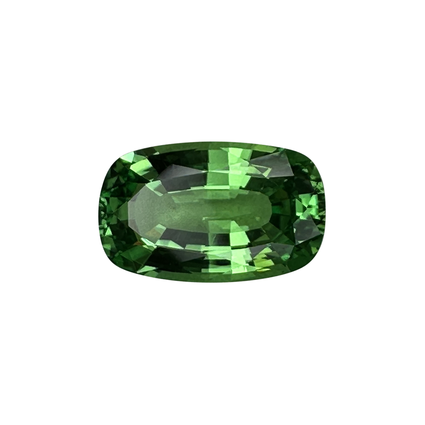 2.38ct Cushion Bright Green Tsavorite