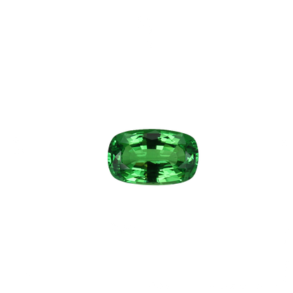 2.38ct Cushion Bright Green Tsavorite