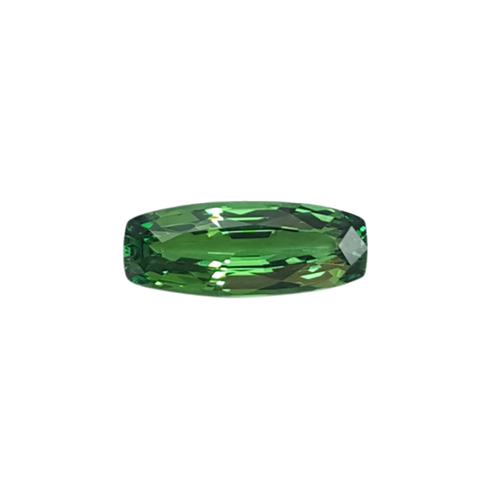 3.28ct Cushion Bright Green Tsavorite