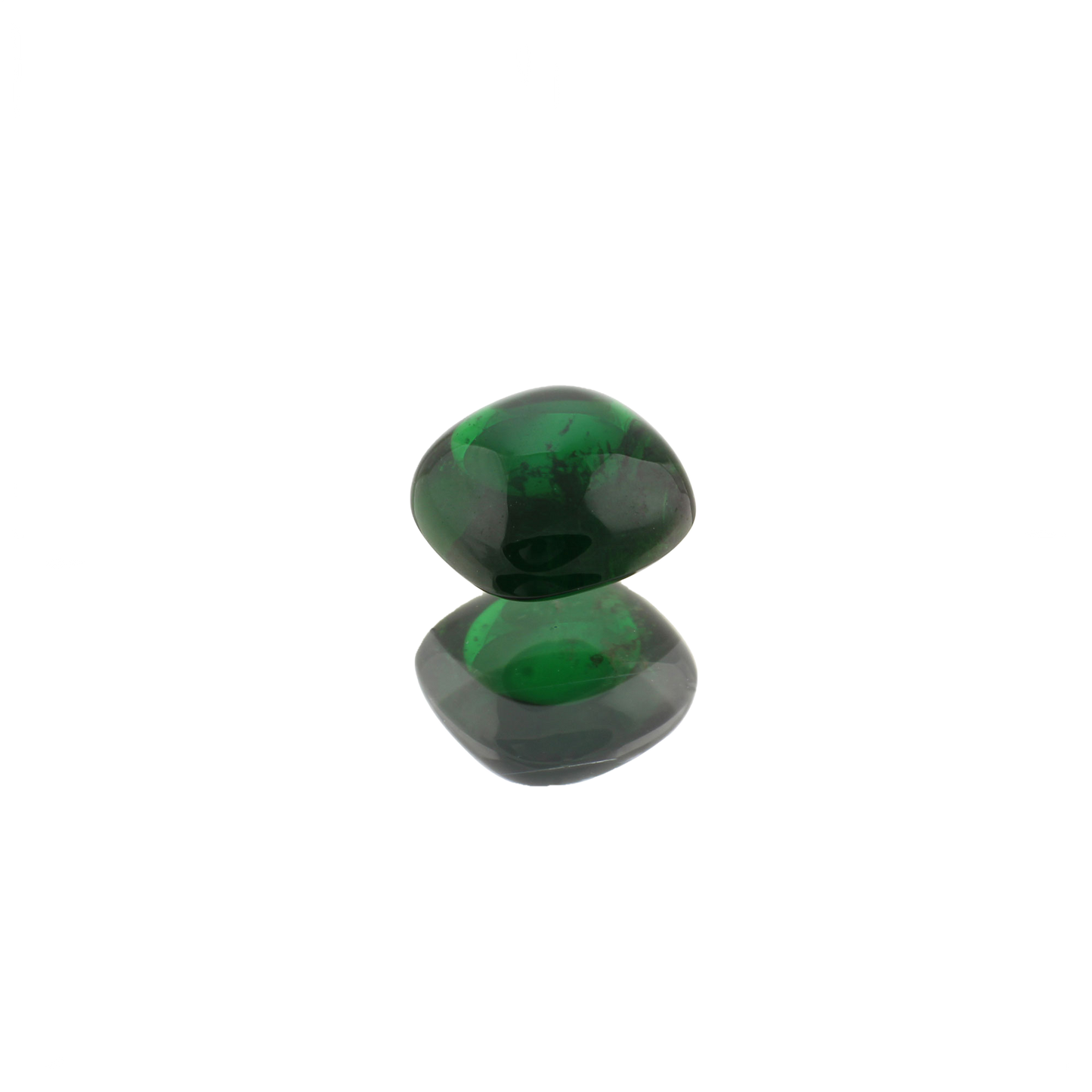 2ct Cushion Cab Deep Saturated Green Tsavorite
