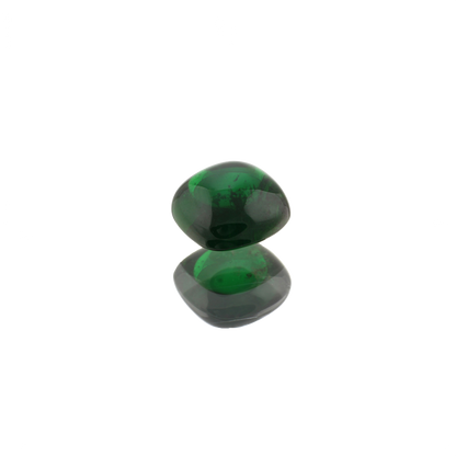 2ct Cushion Cab Deep Saturated Green Tsavorite