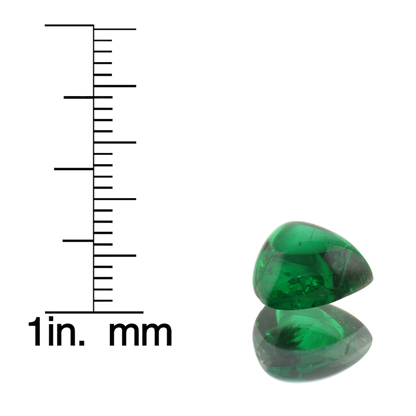 2.43ct Trillion Cab Fine Intense Green Tsavorite