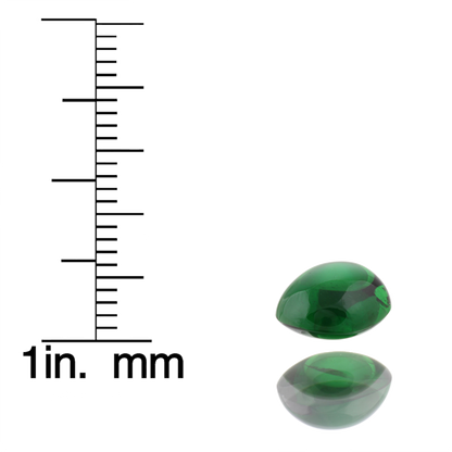 1.63ct Cushion Cab Bright Green Tsavorite