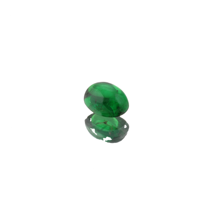 1.72ct Oval Cab Fine Intense Green Tsavorite