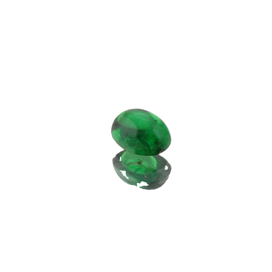 1.72ct Oval Cab Fine Intense Green Tsavorite