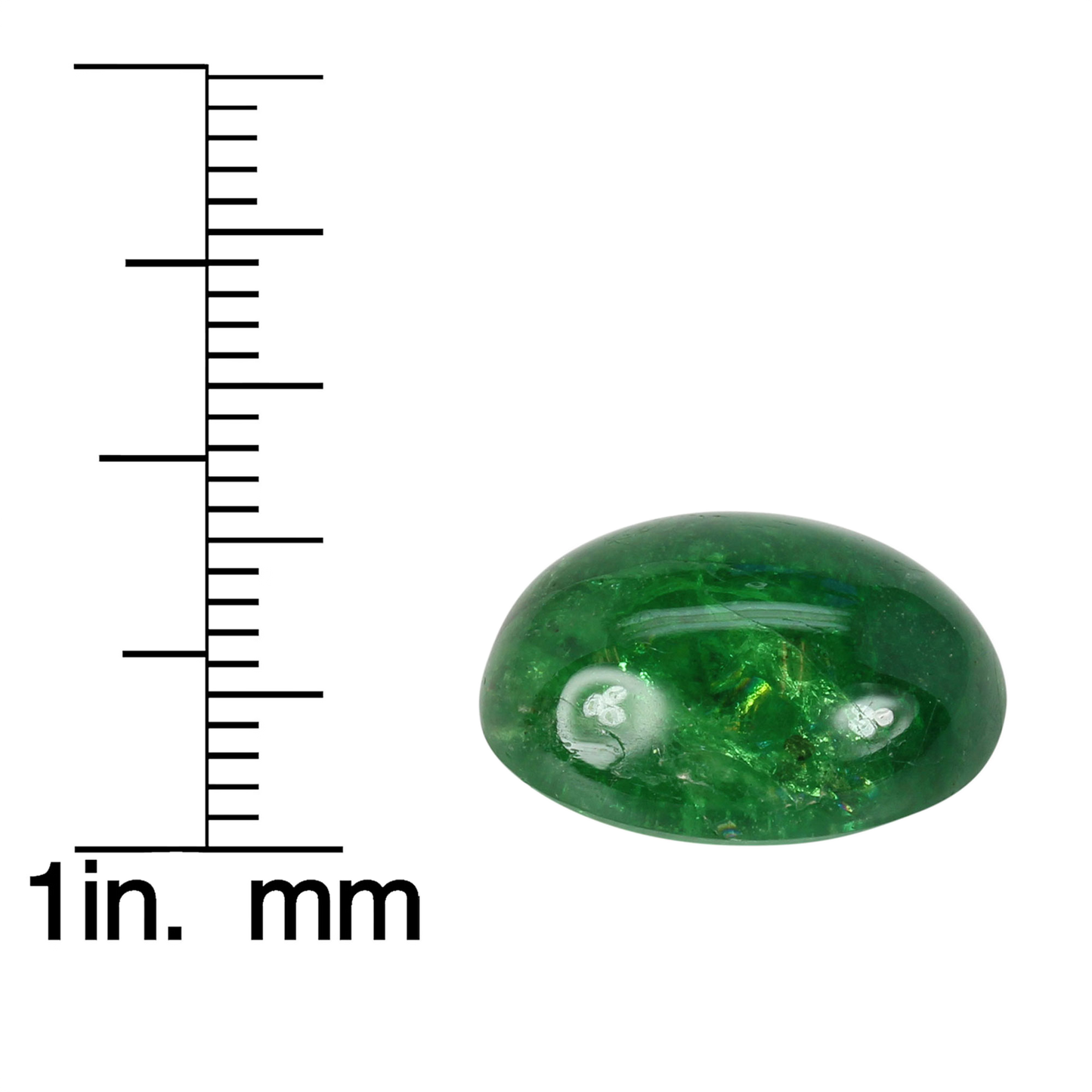 9.95ct Oval Cab Bright Green Tsavorite