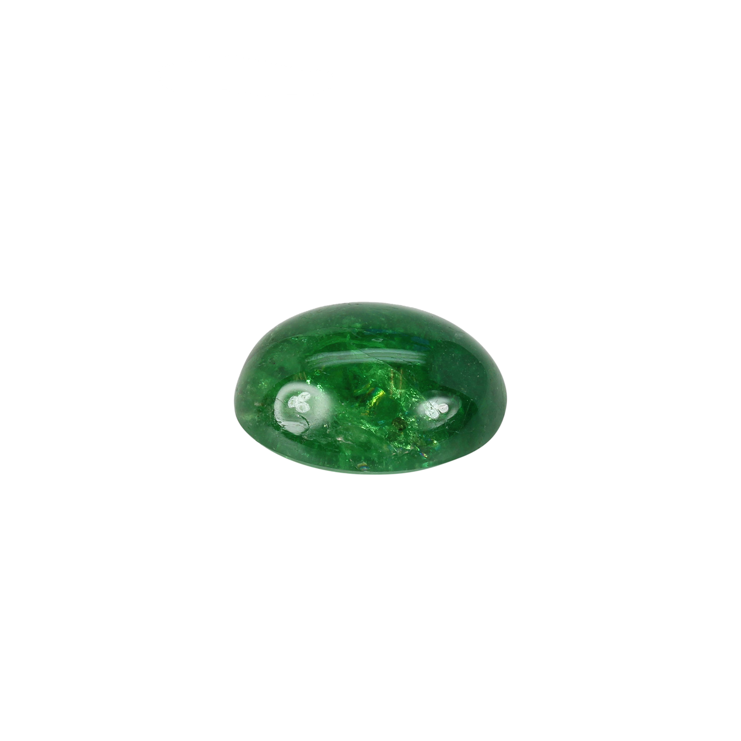 9.95ct Oval Cab Bright Green Tsavorite