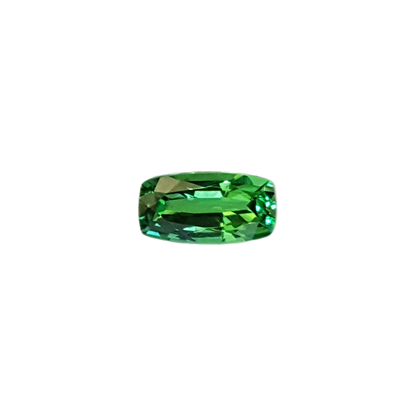 7x3.8mm Cushion Bright Green Tsavorite