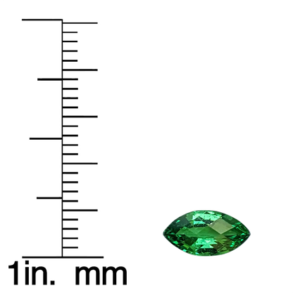 1.08ct Marquise Bright Green Tsavorite