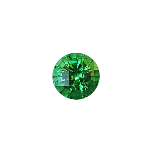 6.2mm Round Bright Green Tsavorite