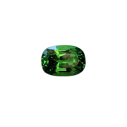 2.19ct Cushion Bright Green Tsavorite