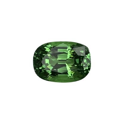 2.19ct Cushion Bright Green Tsavorite