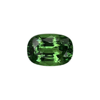 2.19ct Cushion Bright Green Tsavorite