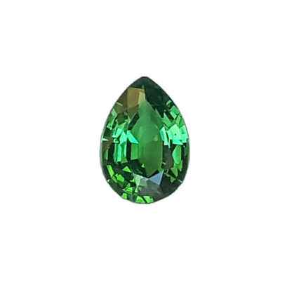 1.35ct Pear Shape Bright Green Tsavorite