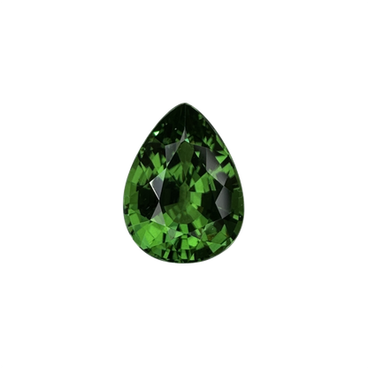2.26ct Pear Shape Bright Green Tsavorite