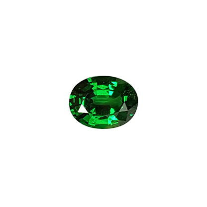 0.96ct Oval Deep Minty Green Tsavorite