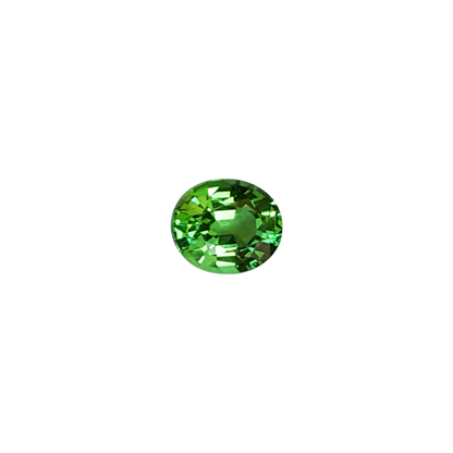 1.06ct Oval Bright Green Tsavorite