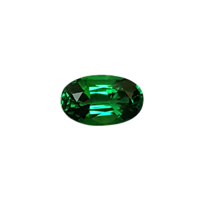 1.07ct Oval Fine Intense Green Tsavorite