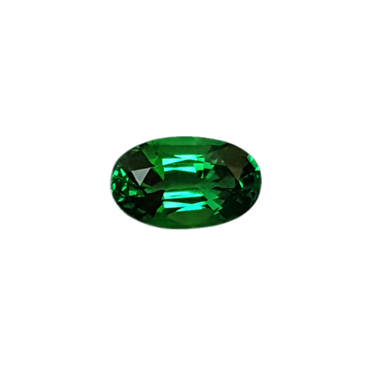 1.07ct Oval Fine Intense Green Tsavorite
