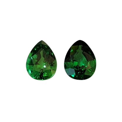 1.98ct Pear Shape Fine Intense Green Tsavorite