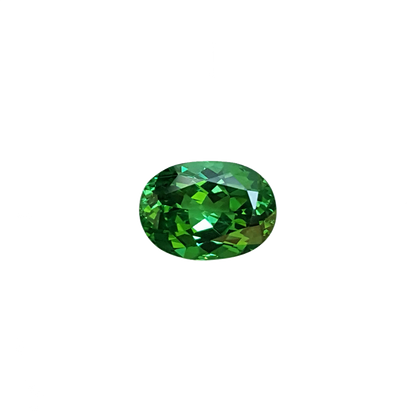 4.23ct Oval Bright Yellowish Green Tsavorite