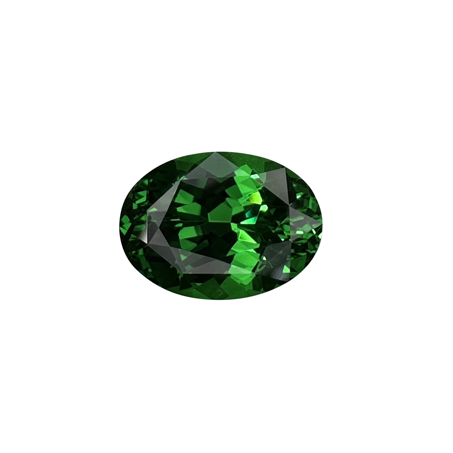 2.29ct Oval Fine Intense Green Tsavorite