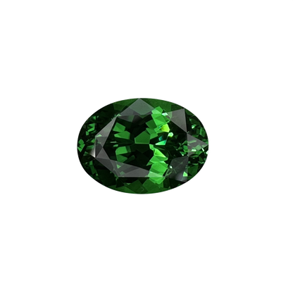 2.29ct Oval Fine Intense Green Tsavorite