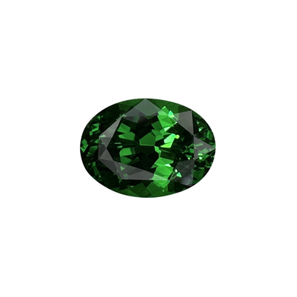 2.29ct Oval Fine Intense Green Tsavorite