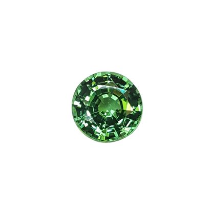 7mm Round Bright Green Tsavorite