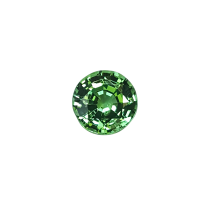 7mm Round Bright Green Tsavorite